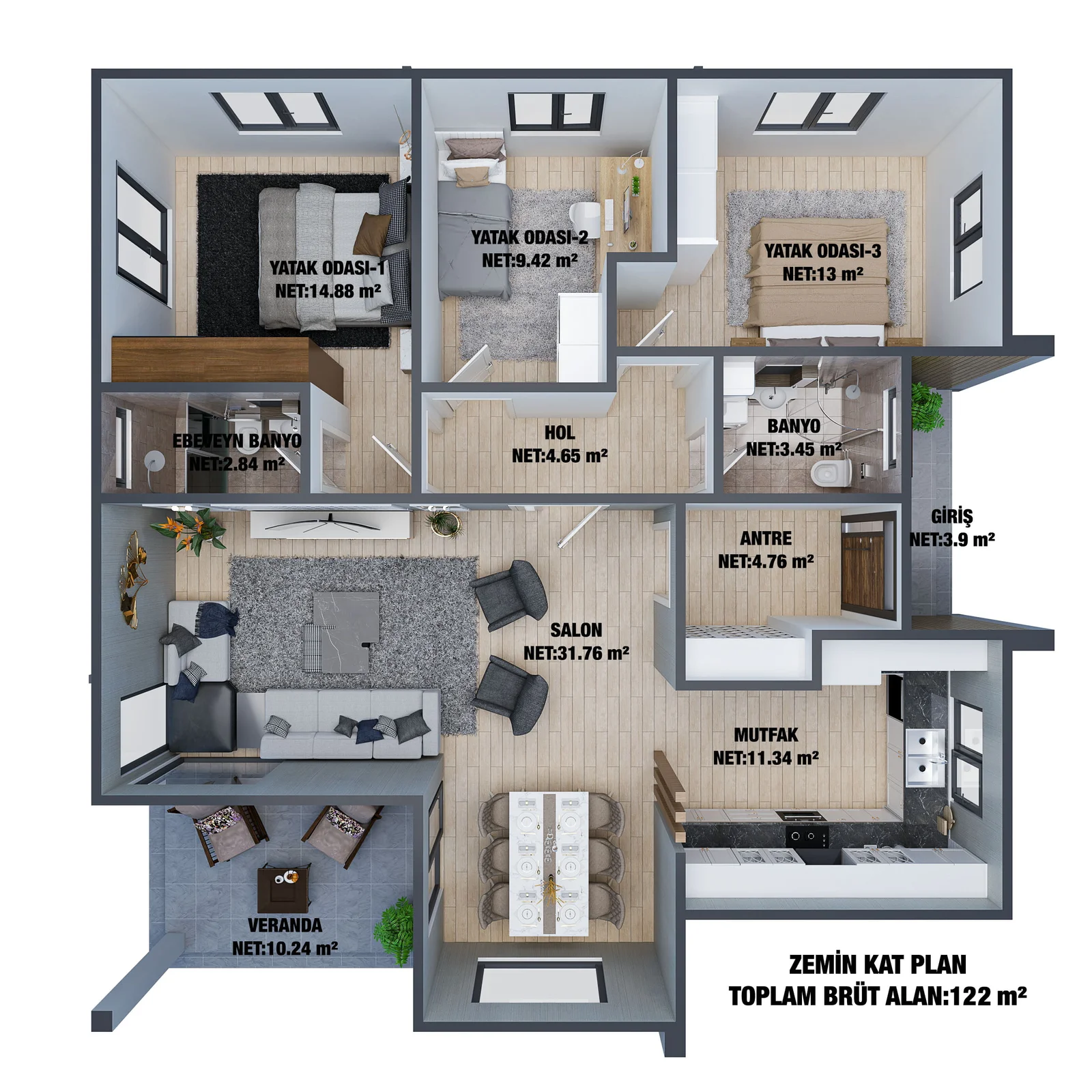 122M2 TEK KAT - 11