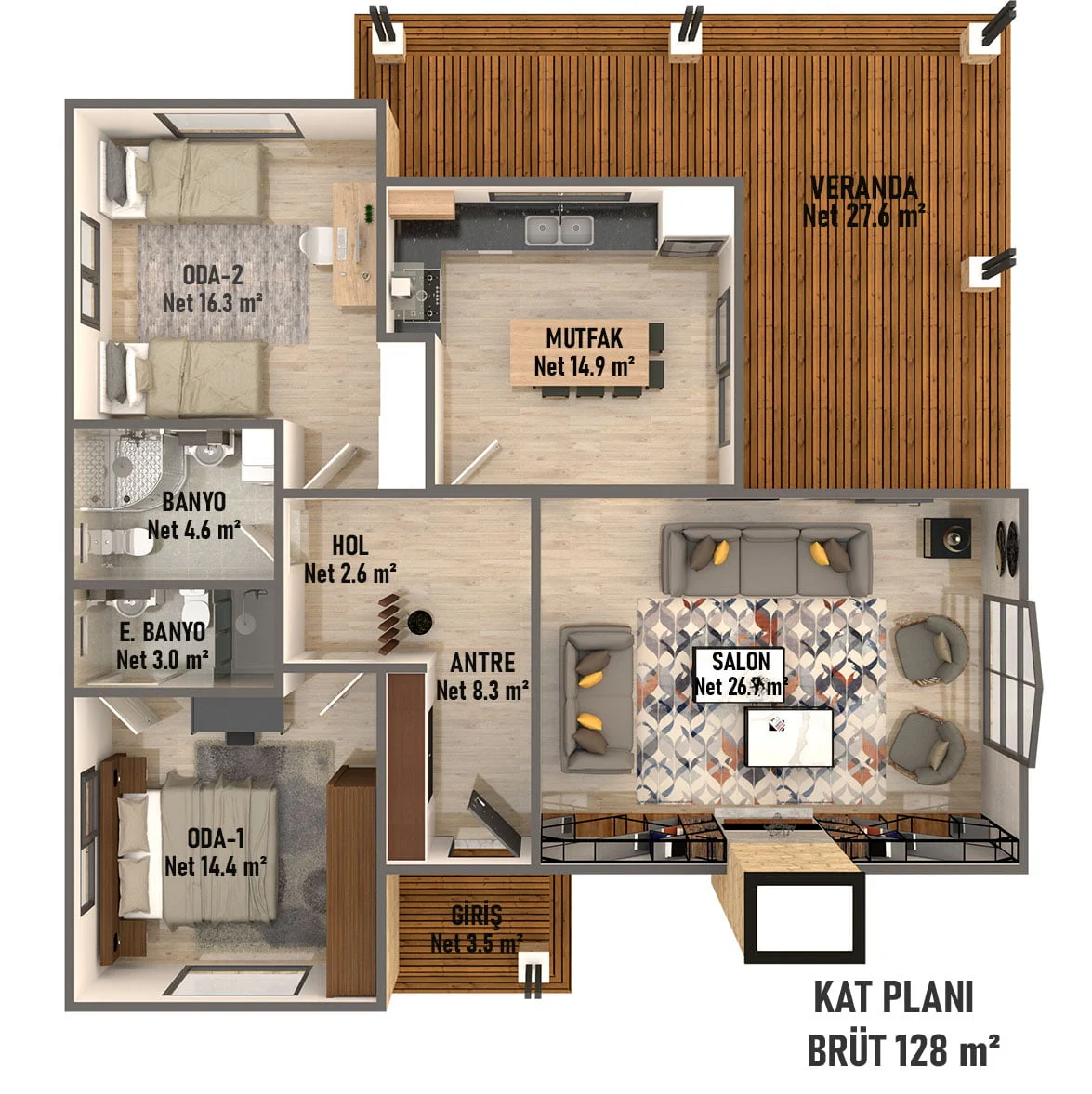 128M2 TEK KAT - 9
